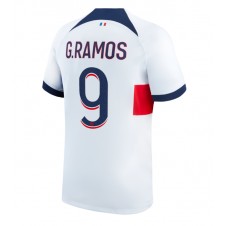 Paris Saint-Germain Goncalo Ramos #9 Bortatröja 2023-24 Korta ärmar